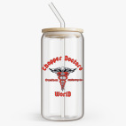 Банка с бамбуковой крышкой