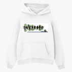 Толстовка худи оверсайз