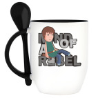 Кружка с ложкой