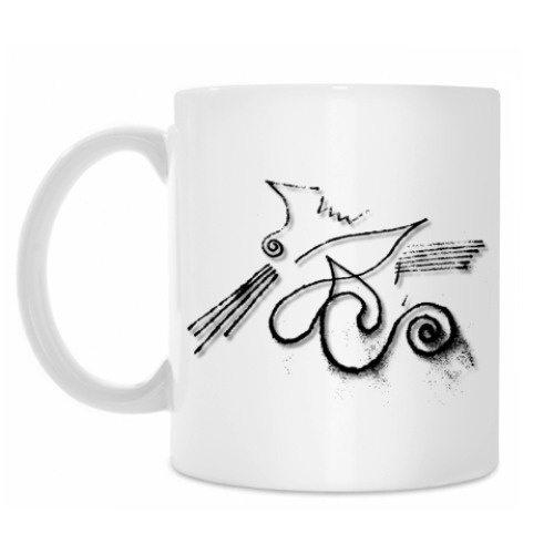 Кружка с принтом Запрет