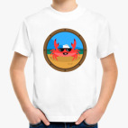 Капитан Краб в иллюминаторе