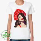 Женская футболка органик
