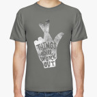 Классическая футболка Fingers Crossed