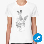 Женская спортивная футболка