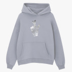 Толстовка худи оверсайз