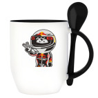 Кружка с ложкой