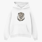 Толстовка худи оверсайз