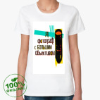 Женская футболка органик