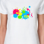 Разноцветные кляксы