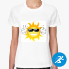 Женская спортивная футболка