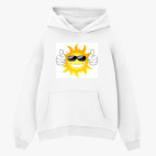 Толстовка худи оверсайз