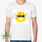 Мужская футболка органик