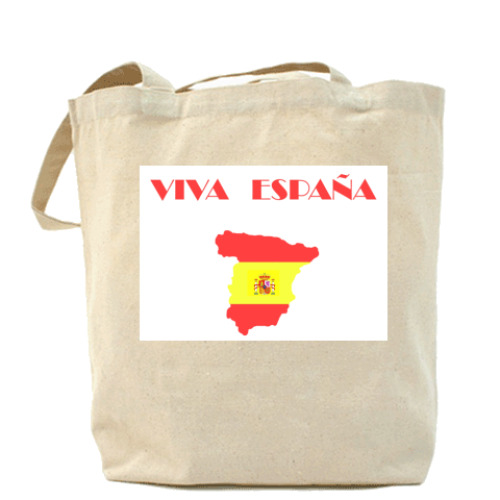 Сумка шоппер с принтом Viva Espana