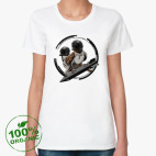 Женская футболка органик