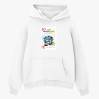 Толстовка худи оверсайз