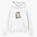 Толстовка худи оверсайз