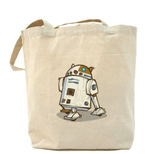 Сумка шоппер с принтом R2C2 — Пятничный Котик №34