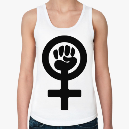 Женская майка с принтом Символ Ф