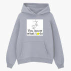 Толстовка худи оверсайз