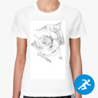 Женская спортивная футболка