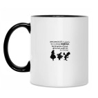 Кружка двухцветная