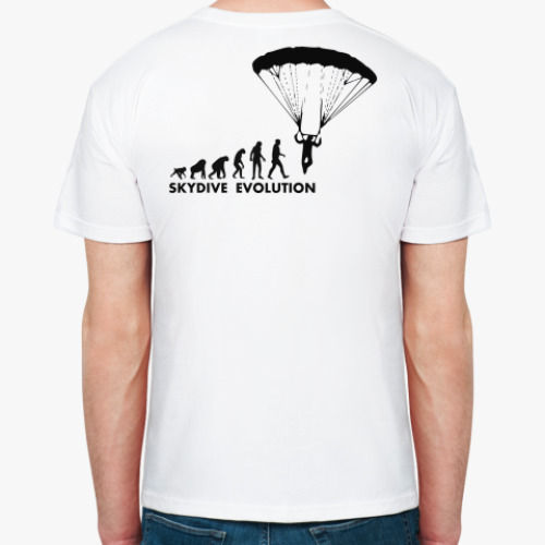 Футболка с принтом Skydive Evolution