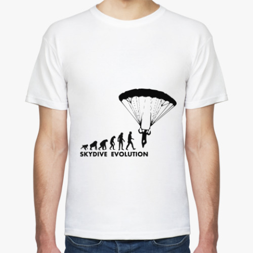 Футболка с принтом Skydive Evolution