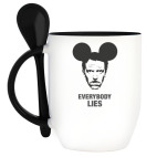 Кружка с ложкой