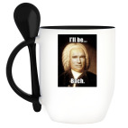 Кружка с ложкой