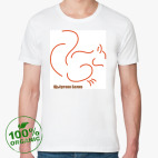 Мужская футболка органик