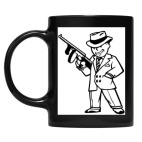 Кружка цветная UV-DTF