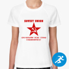 Женская спортивная футболка