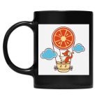 Кружка цветная UV-DTF