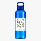 Прозрачная спортивная бутылка