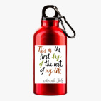 Металлическая бутылка 400 мл UV-DTF