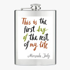 Фляжка стальная