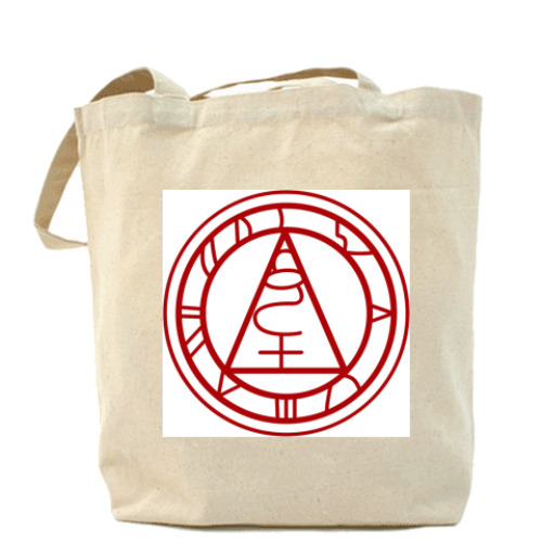Сумка шоппер с принтом Silent Hill Seal of Metatron