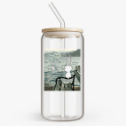 Банка с бамбуковой крышкой