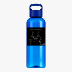 Прозрачная спортивная бутылка