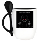 Кружка с ложкой