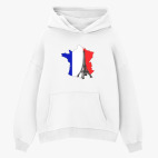 Толстовка худи оверсайз