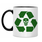 Кружка двухцветная