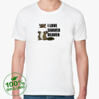 Мужская футболка органик