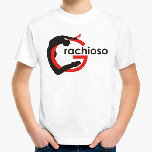 Детская футболка с принтом Grachioso
