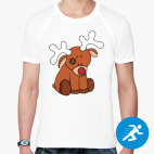 Мужская спортивная футболка