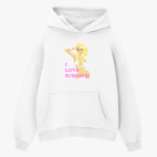 Толстовка худи оверсайз