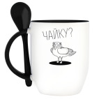 Кружка с ложкой