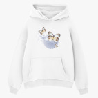 Толстовка худи оверсайз