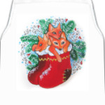 Три лисёнка. Новый Год.