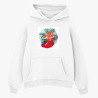 Толстовка худи оверсайз